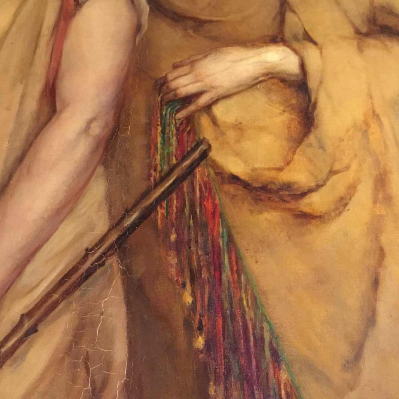 Jean-François Portaels (toegesch.), symbolisch oriëntalistisch schilderij, 19th