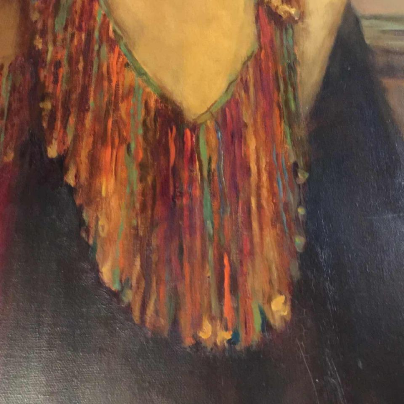 Jean-François Portaels (attribué), tableau Muséal Orientaliste Symboliste, 19ème