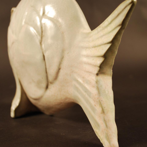 Roger Guerin "Fish" Art Deco - Earthwear Sculpture Salted stoneware - Circa 1925/1930