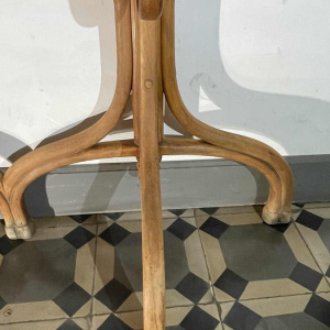 THONET GEBRÜDER / FRERES, Double Coat Rack N ° 1 Curved Bent Wood Mirror, 19th