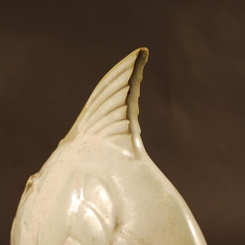Roger Guerin "Fish" Art Deco - Earthwear Sculpture Salted stoneware - Circa 1925/1930