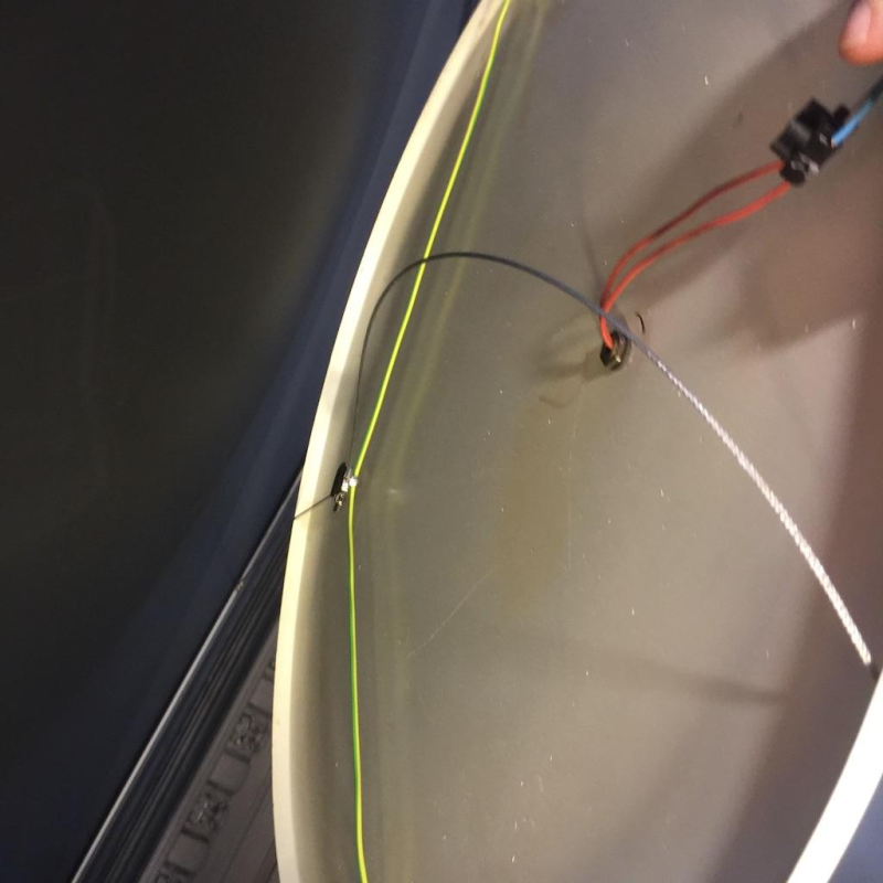 Applique Murale CINETIQUE " Spiral " - Attributed to Georges Vantongerloo 1950