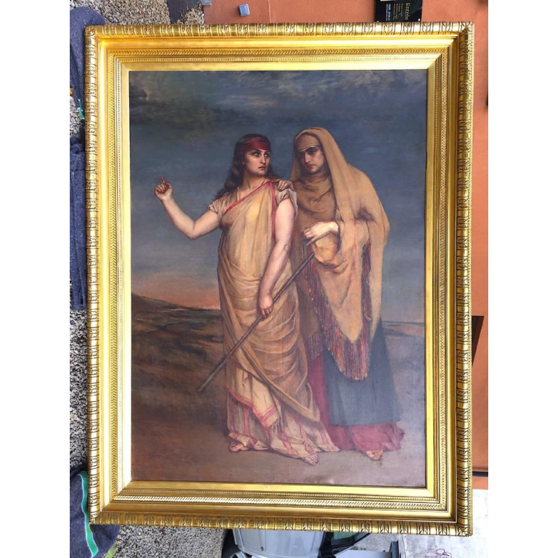 Jean-François Portaels (toegesch.), symbolisch oriëntalistisch schilderij, 19th