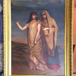 Jean-François Portaels (attributed), Symbolist Orientalist Museum painting, 19th