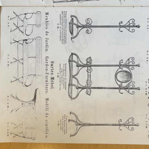 THONET GEBRÜDER / FRERES, Dubbele Kapstok N ° 1 Gebogen Houten Spiegel, 19th