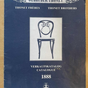THONET GEBRÜDER / FRERES, Double Porte Manteau N°1 Miroir Bois Courbé, 19ème