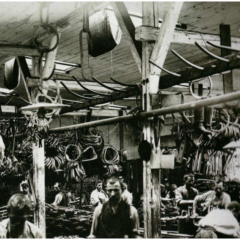 THONET GEBRÜDER / FRERES, Dubbele Kapstok N ° 1 Gebogen Houten Spiegel, 19th