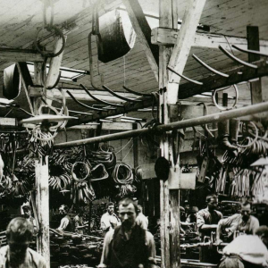 THONET GEBRÜDER / FRERES, Double Porte Manteau N°1 Miroir Bois Courbé, 19ème