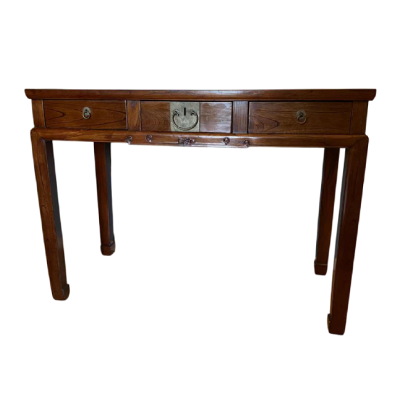 Console indo-chinoise en orme, XXe s