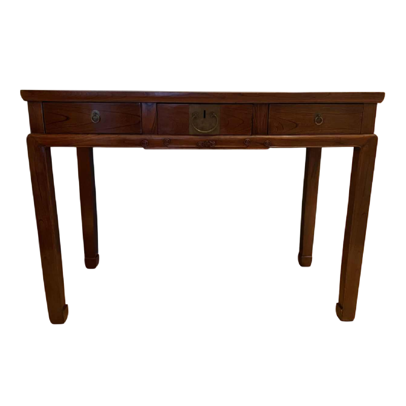 Console indo-chinoise en orme, XXe s