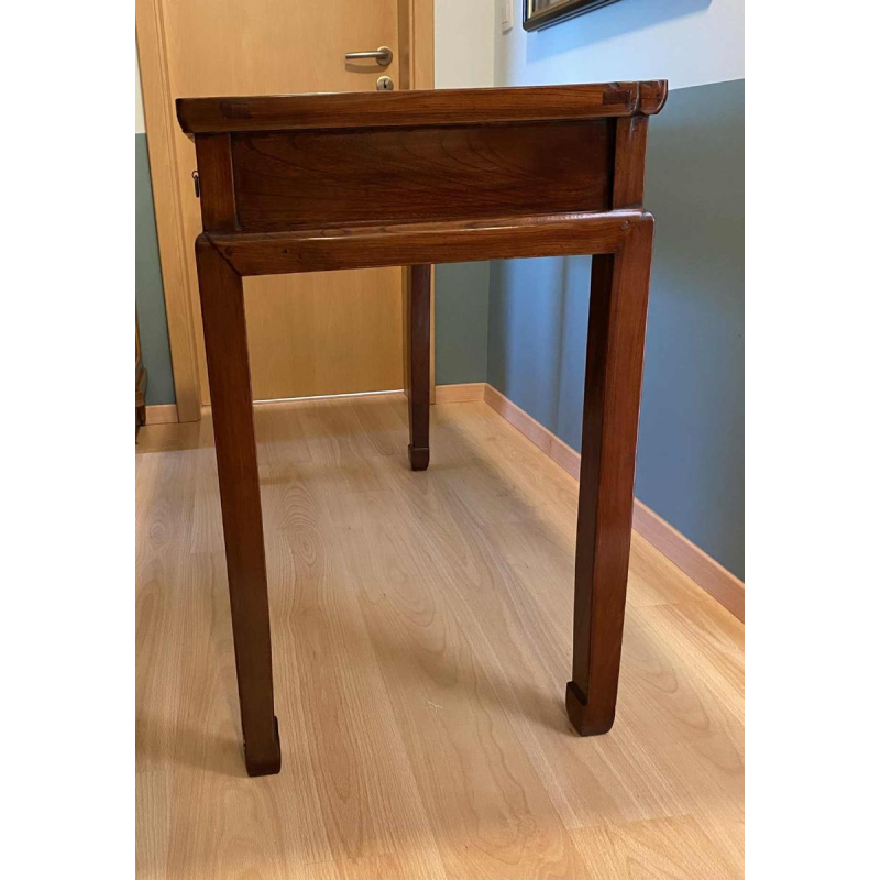 Console indo-chinoise en orme, XXe s