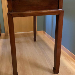 Indo-Chinese elm console, XXth c