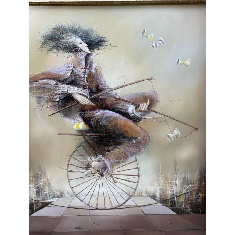 Jean-Claude DRESSE (1946-) : « Le funambule »