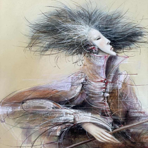 Jean-Claude DRESSE (1946-) : « Le funambule »