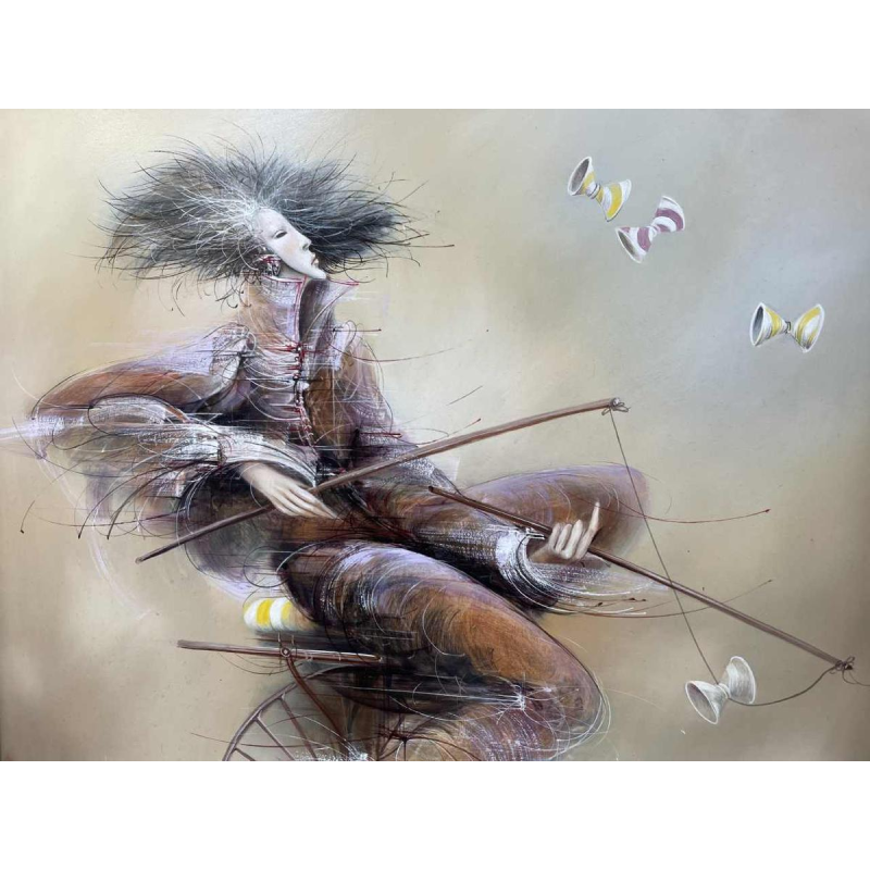 Jean-Claude DRESSE (1946-) : « Le funambule »