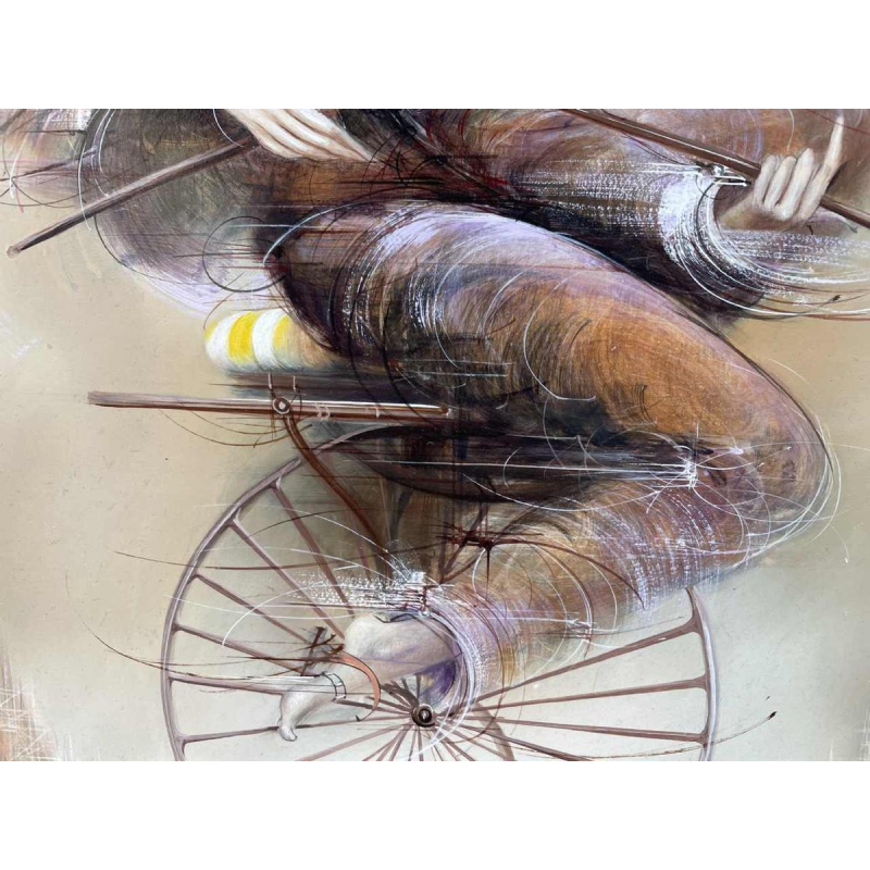 Jean-Claude DRESSE (1946-): "Le funambule" (De koorddanser)