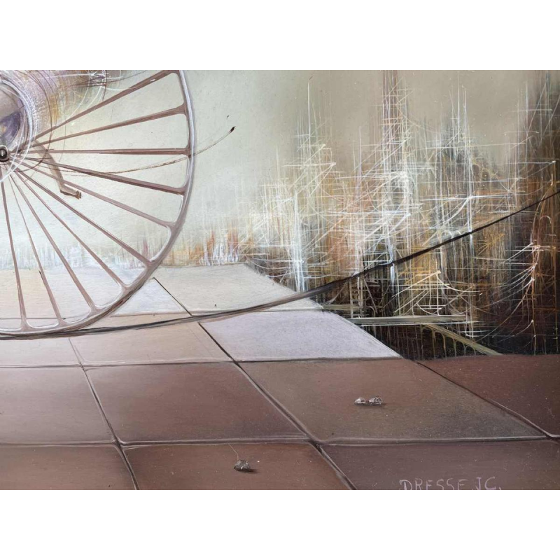 Jean-Claude DRESSE (1946-): "Le funambule" (De koorddanser)