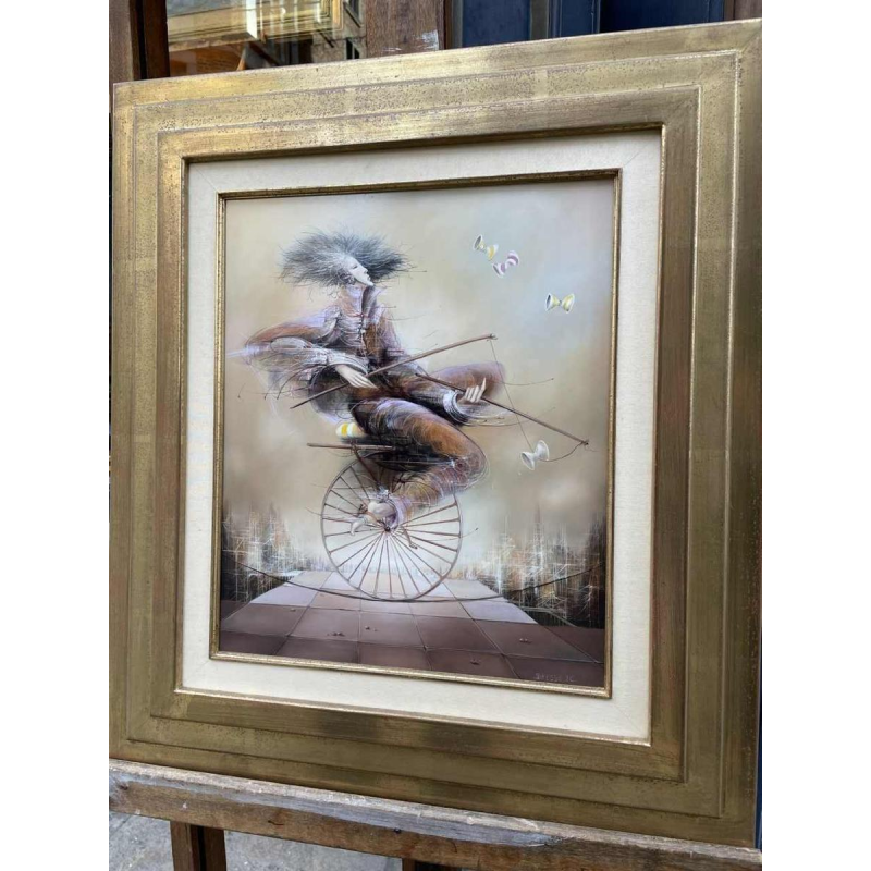 Jean-Claude DRESSE (1946-): "Le funambule" (De koorddanser)