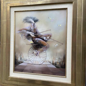 Jean-Claude DRESSE (1946-) : « Le funambule »