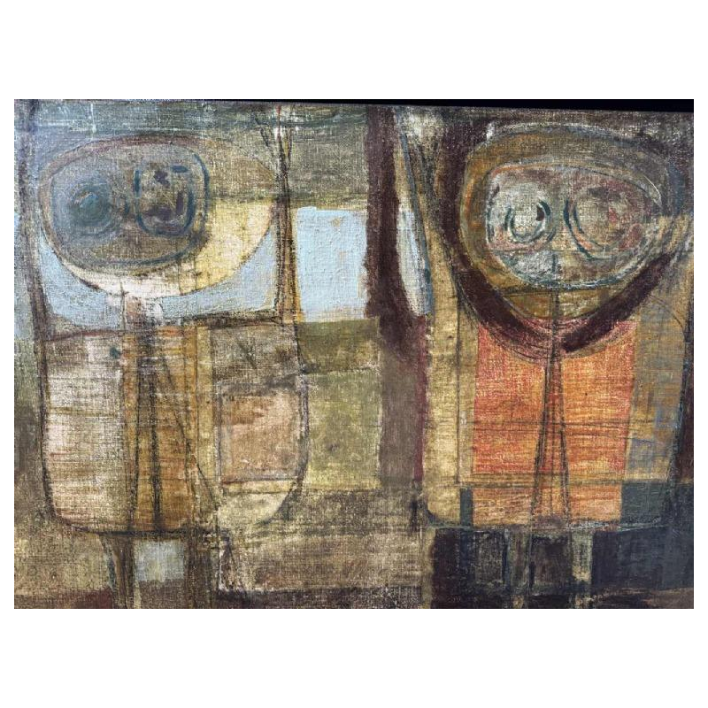 Jean-Pierre FELIX (1938-): « oeuvre abstraite » en 1963