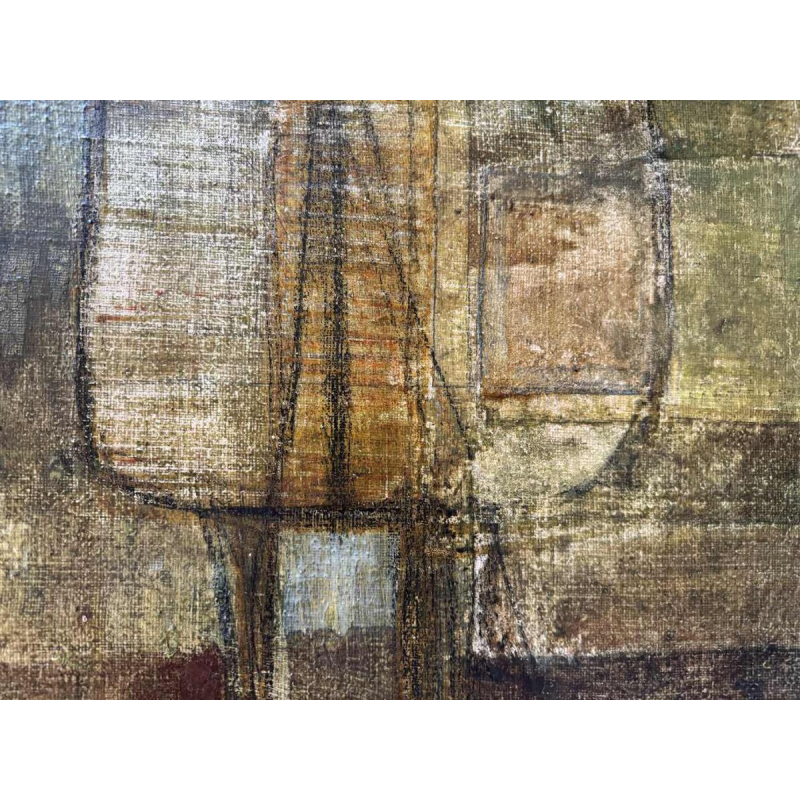 Jean-Pierre FELIX (1938-): « oeuvre abstraite » en 1963