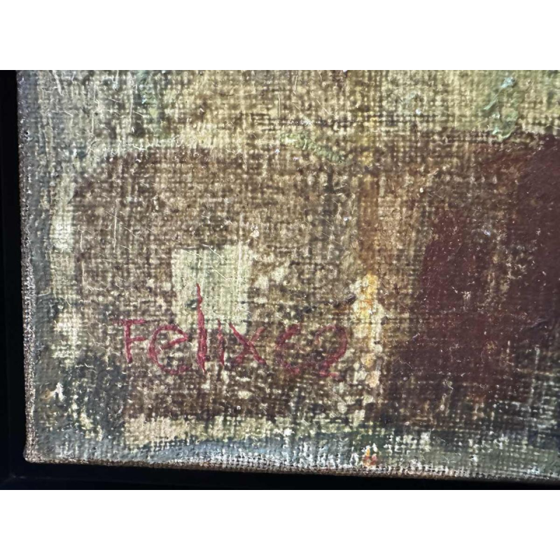 Jean-Pierre FELIX (1938-): « oeuvre abstraite » en 1963