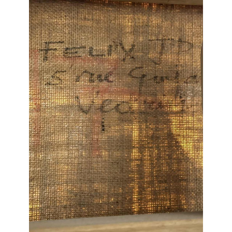 Jean-Pierre FELIX (1938-): « oeuvre abstraite » en 1963