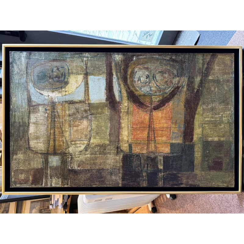 Jean-Pierre FELIX (1938-): "abstract werk" in 1963