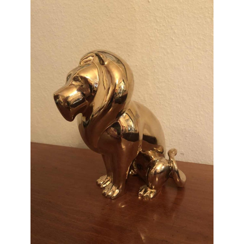 Laszlo Tibay by Caster Bronz Kft Lion bronze sculpture, 1962