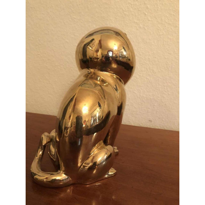 Laszlo Tibay by Caster Bronz Kft Lion bronze sculpture, 1962