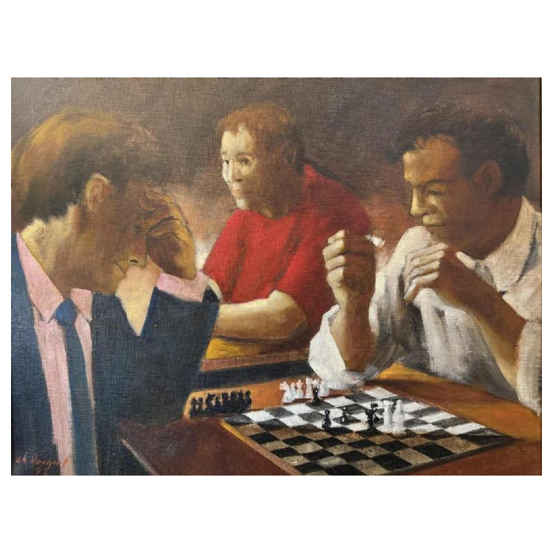 Christian HOCQUET (1935-2014): «  The game of chess »