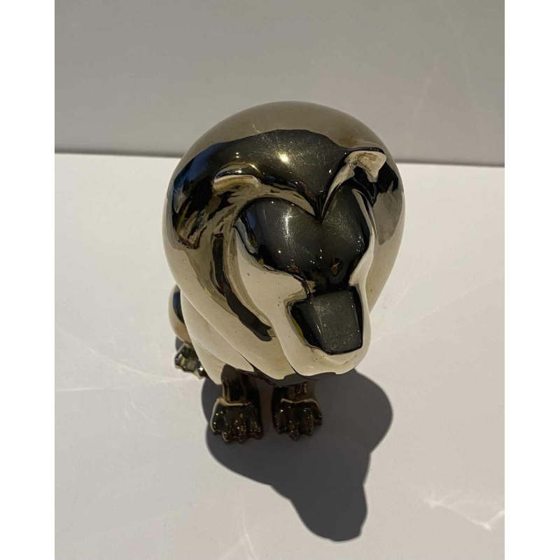 Laszlo Tibay by Caster Bronz Kft Lion bronze sculpture, 1962
