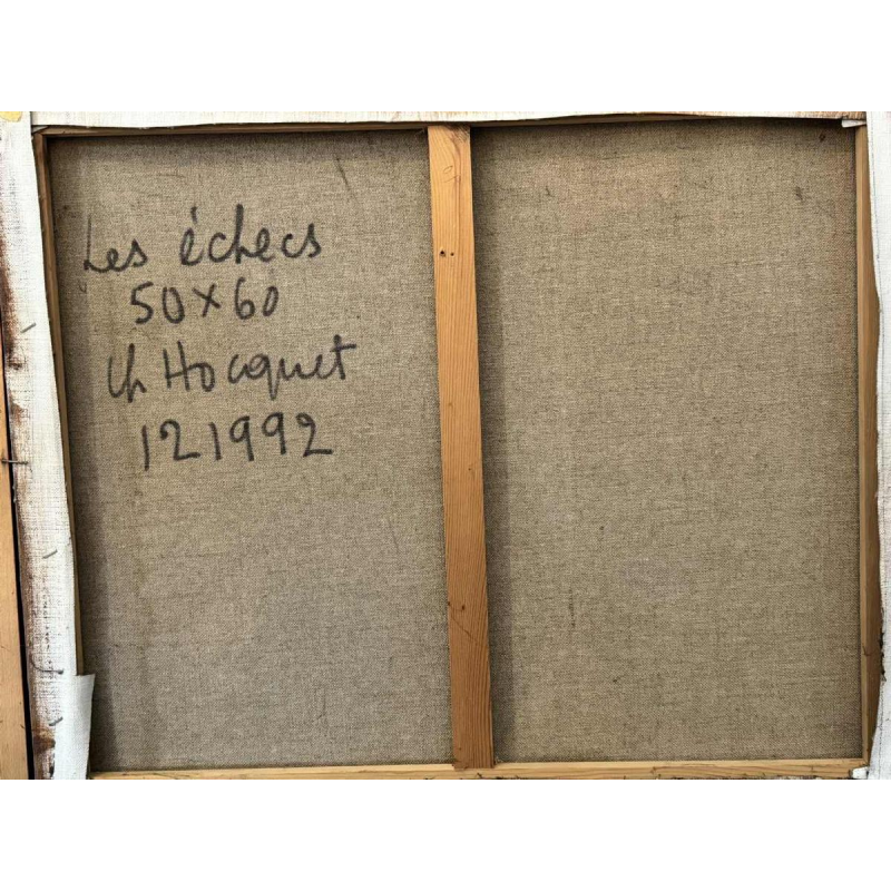 Christian HOCQUET (1935-2014) : « Les échecs»