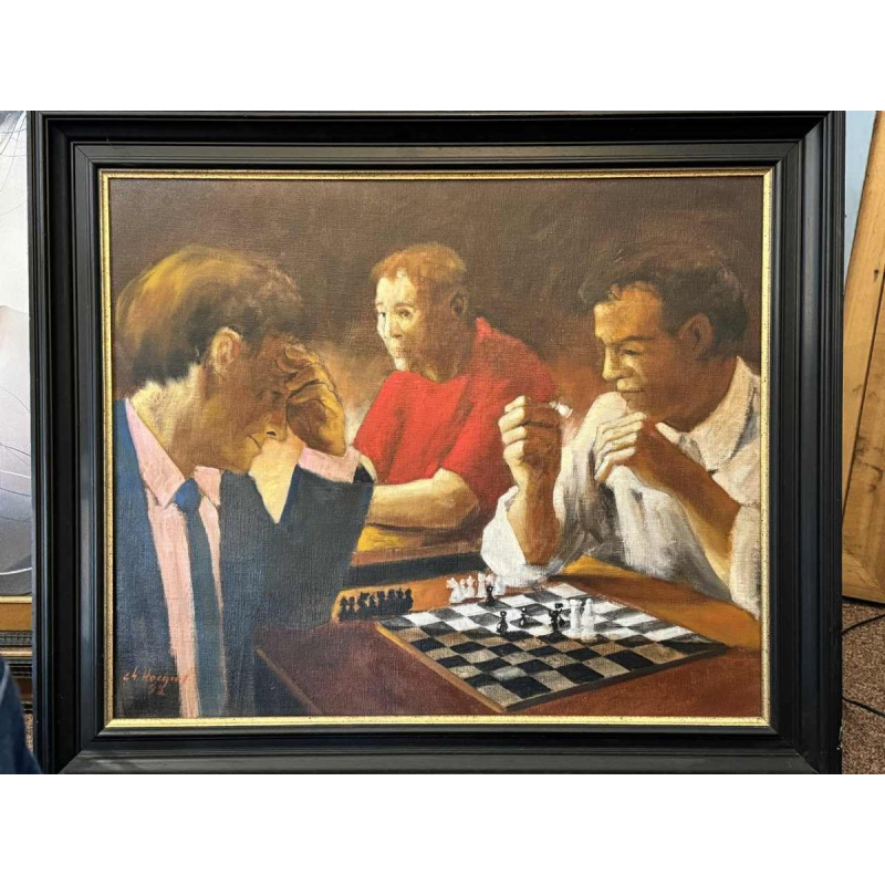 Christian HOCQUET (1935-2014): «  The game of chess »