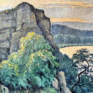 Eugène COLIGNON (1876-1961): « la Meuse et les Moulins de Beez - Namur »