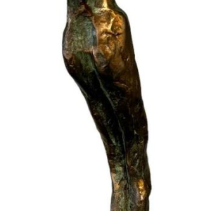 Guy LECLERCQ sculpture sur socle en pierre bleue