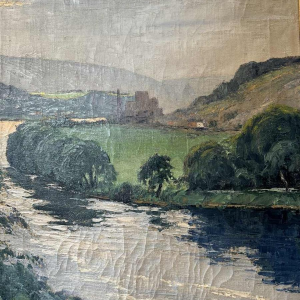 Eugène COLIGNON (1876-1961): « The Meuse and the Mills of Beez - Namur »
