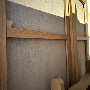 Milo DARDENNE «Les hommes et lattelage après la fenaison» peinture huile sur toile