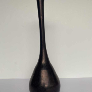 ROMAIN GEVAERT (Val-Saint-Lambert) Oignon de Jemeppe Art Nouveau vase, copper-plated glass, early 20th century