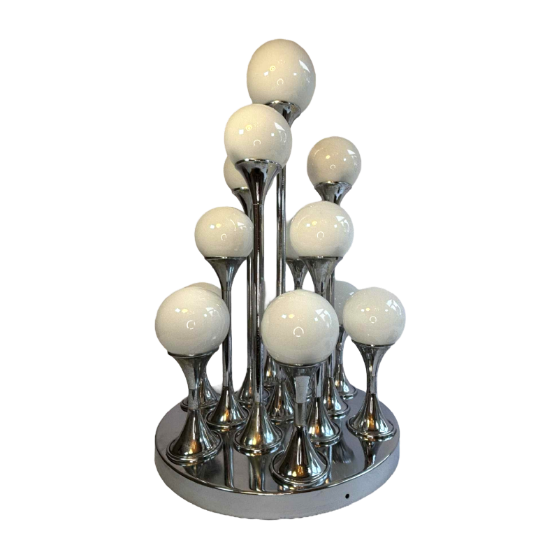 Lampe "bubble" De Goffredo Reggiani, Italie, Années 1970