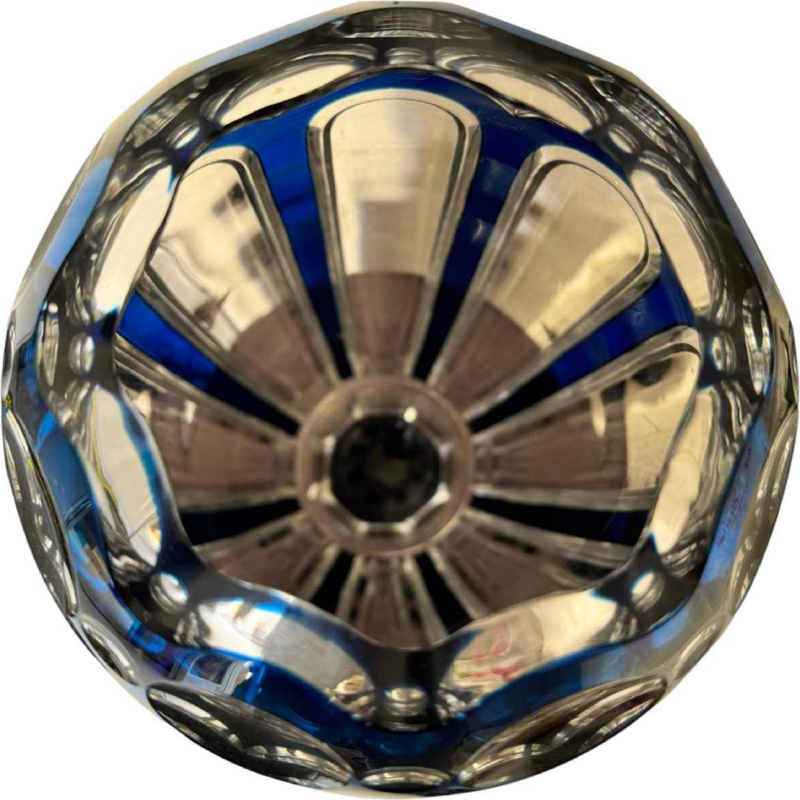 Val Saint Lambert, grand vase ADP9 (Art Déco Paris) cristal ép. 1925 ht: 40 cm.