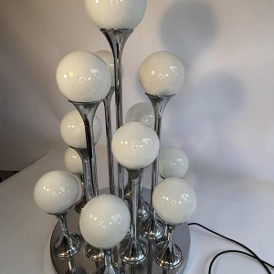 Lampe "bubble" De Goffredo Reggiani, Italie, Années 1970