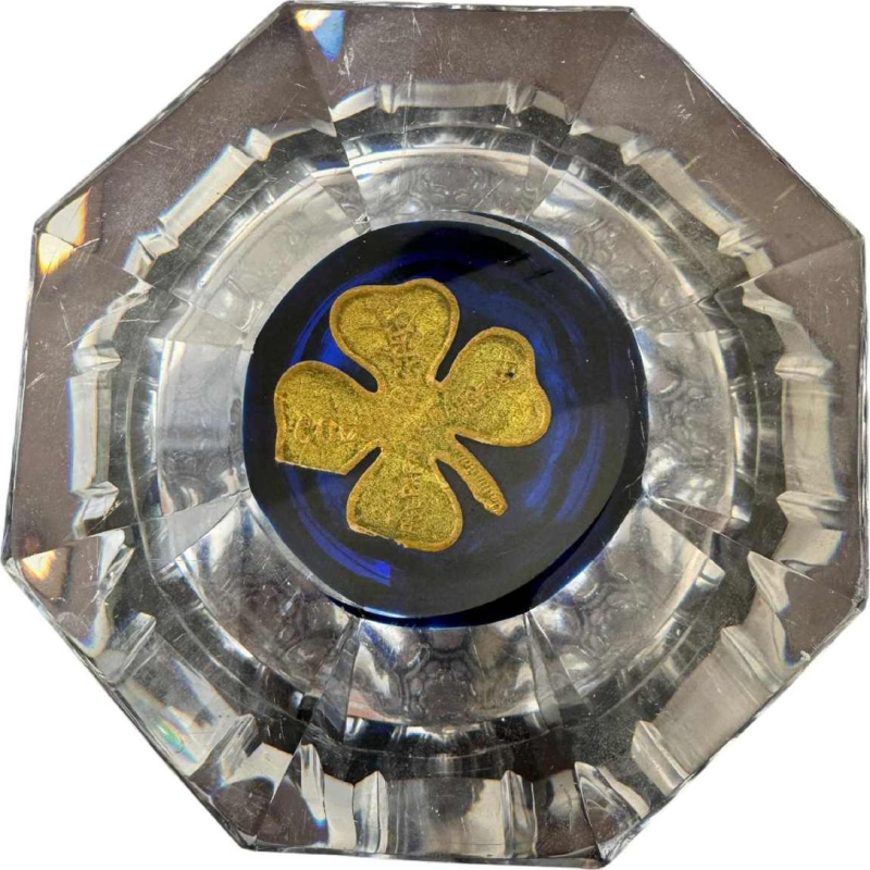 Val Saint Lambert, grand vase ADP9 (Art Déco Paris) cristal ép. 1925 ht: 40 cm.