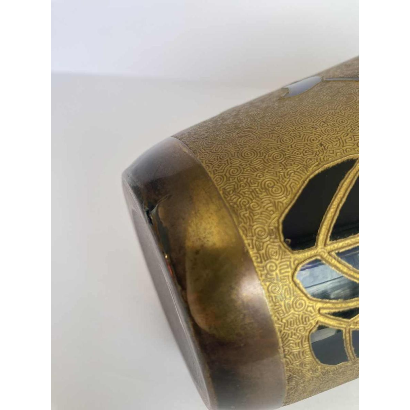 Val-Saint-Lambert, vase Art Nouveau "Hortensia" en galvanoplastie, ca 1922