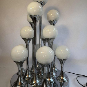 Lampe "bubble" De Goffredo Reggiani, Italie, Années 1970