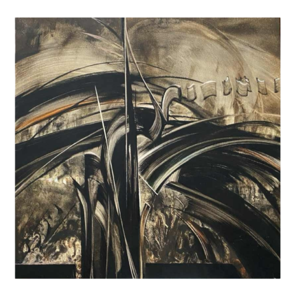 Jacques Zimmermann L'invitation suspendue oil on canvas