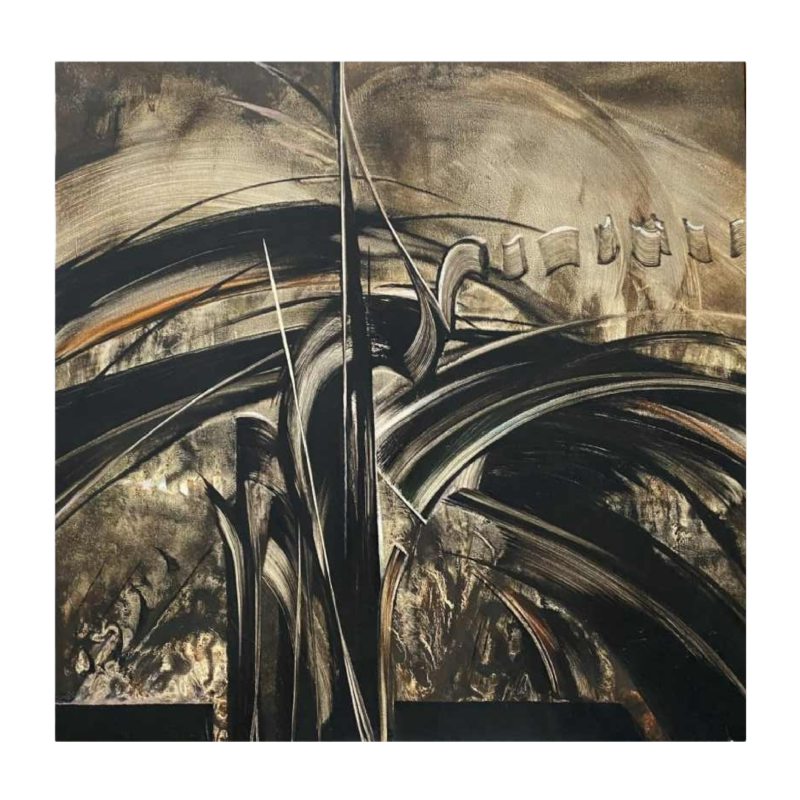 Jacques Zimmermann L'invitation suspendue oil on canvas