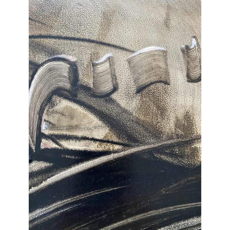 Jacques Zimmermann L'invitation suspendue olieverf op doek