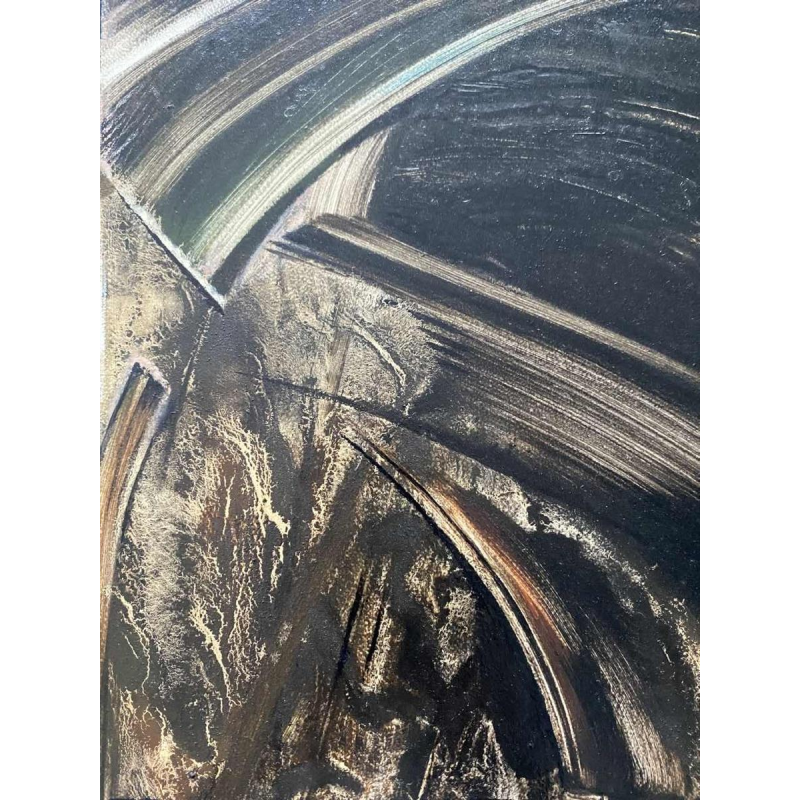 Jacques Zimmermann "L'invitation suspendue" huiles sur toile