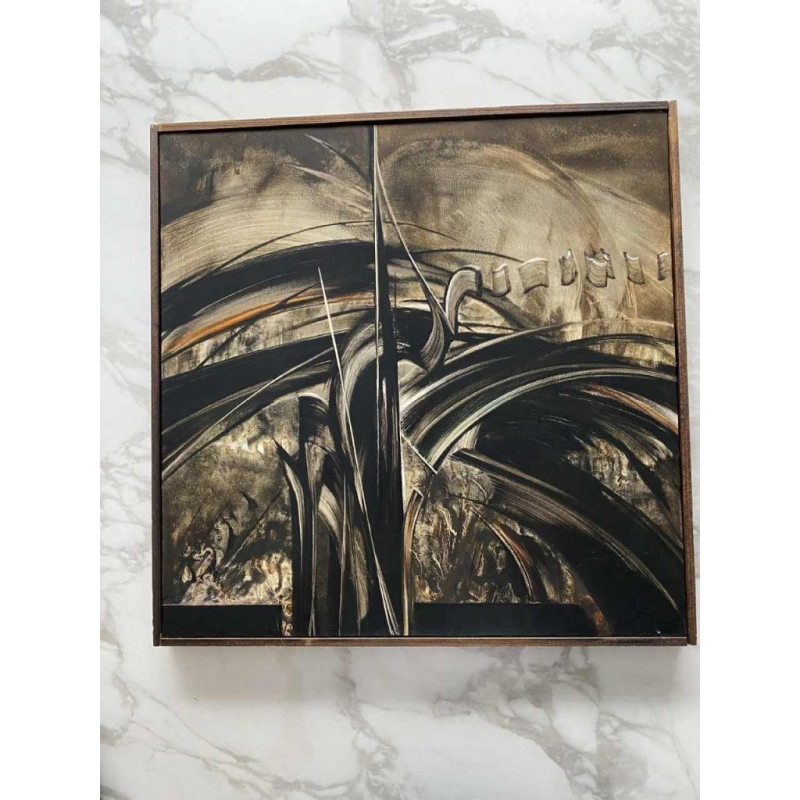 Jacques Zimmermann "L'invitation suspendue" huiles sur toile